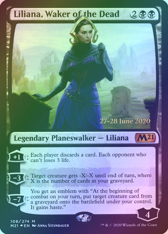 Liliana, Waker of the Dead (PM21) (108s) / Foil