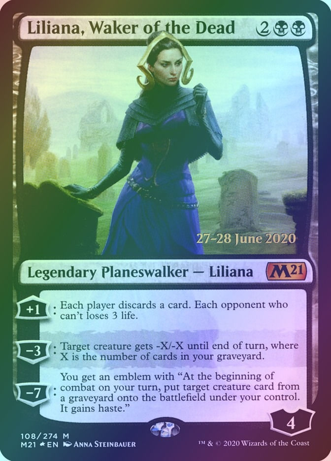 Liliana, Waker of the Dead (PM21) (108s) / Foil