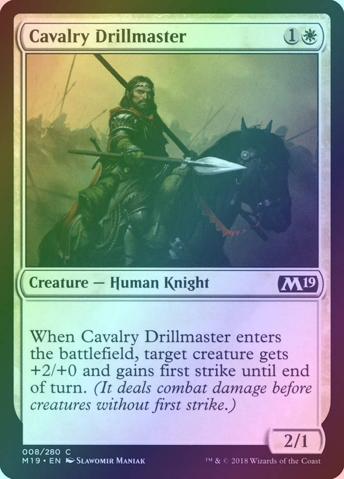 Cavalry Drillmaster (M19) (8) / Foil