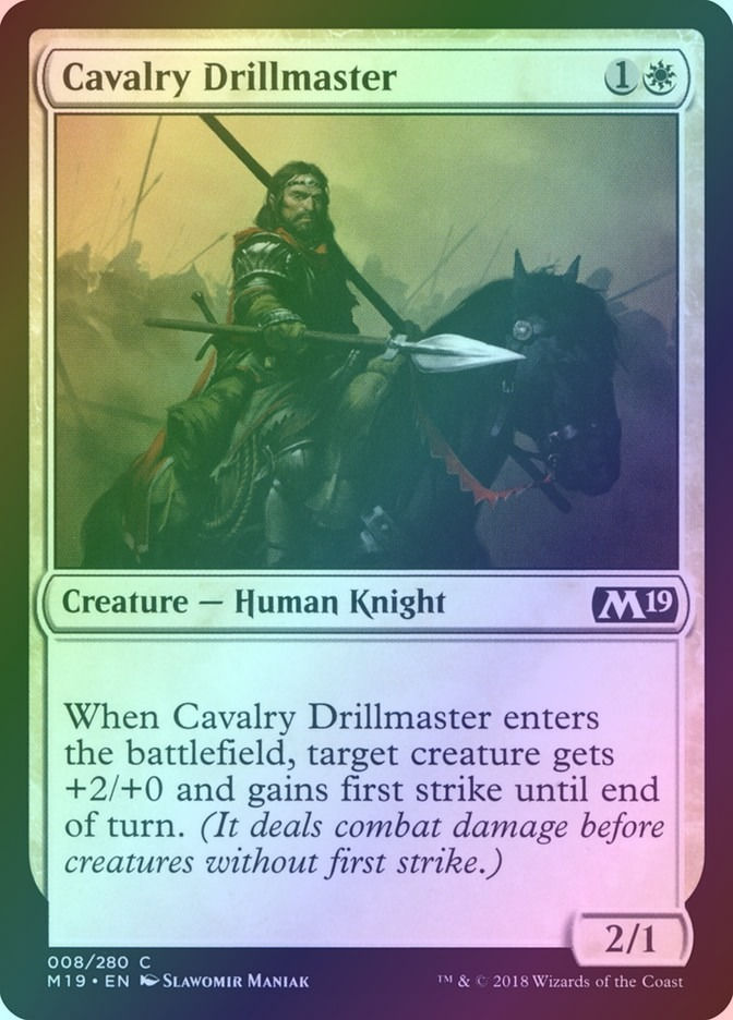 Cavalry Drillmaster (M19) (8) / Foil