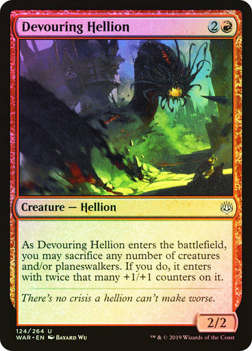 Devouring Hellion (WAR) (124) / Foil