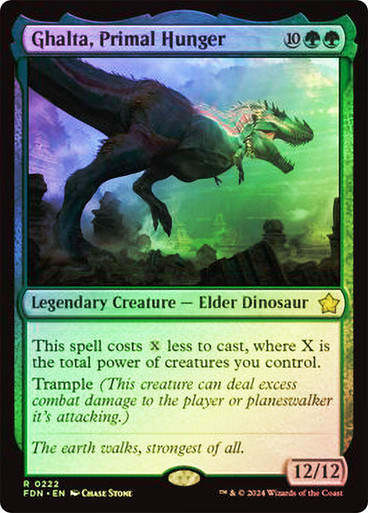 Ghalta, Primal Hunger (FDN) (222) / Foil