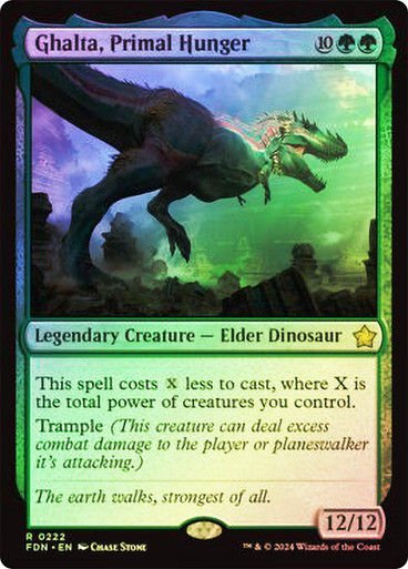 Ghalta, Primal Hunger (FDN) (222) / Foil