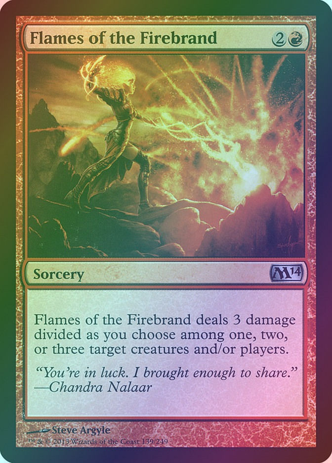 Flames of the Firebrand (M14) (139) / Foil