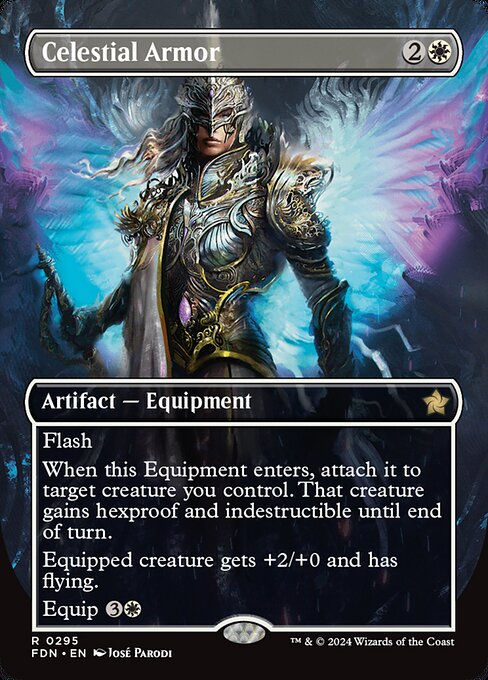 Celestial Armor (FDN) (295) / Borderless