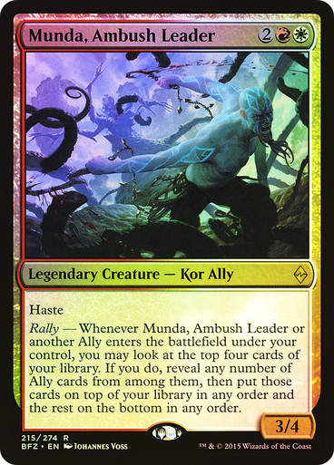 Munda, Ambush Leader (BFZ) (215) / Foil