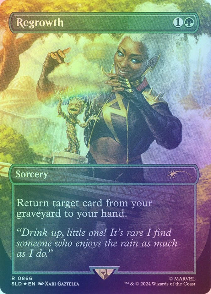 Regrowth (SLD) (866) / Borderless / Foil