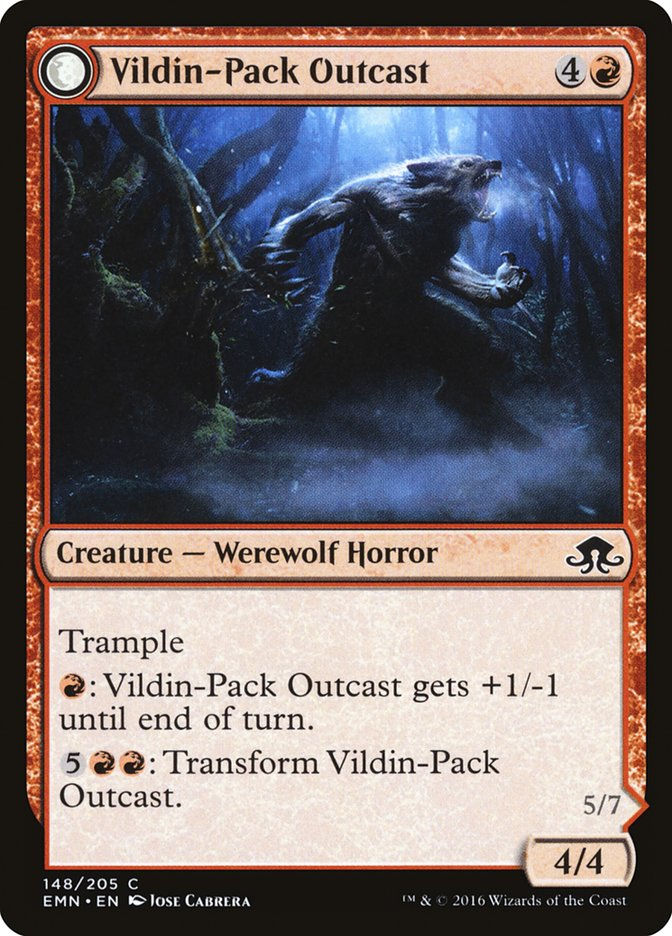 Vildin-Pack Outcast // Dronepack Kindred (EMN) (148) — cara 1 de 2