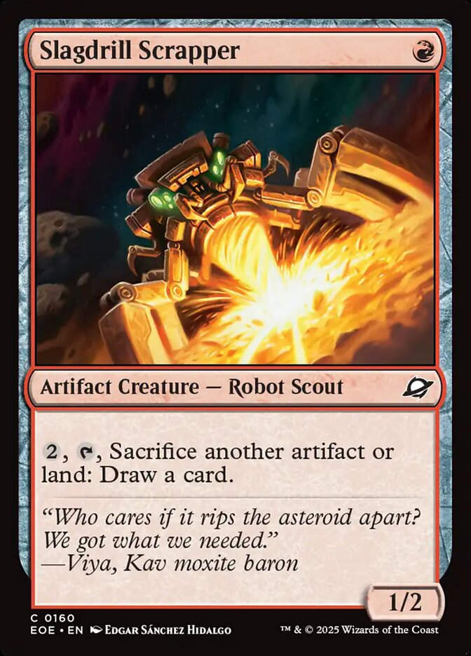 Slagdrill Scrapper (EOE) (160)