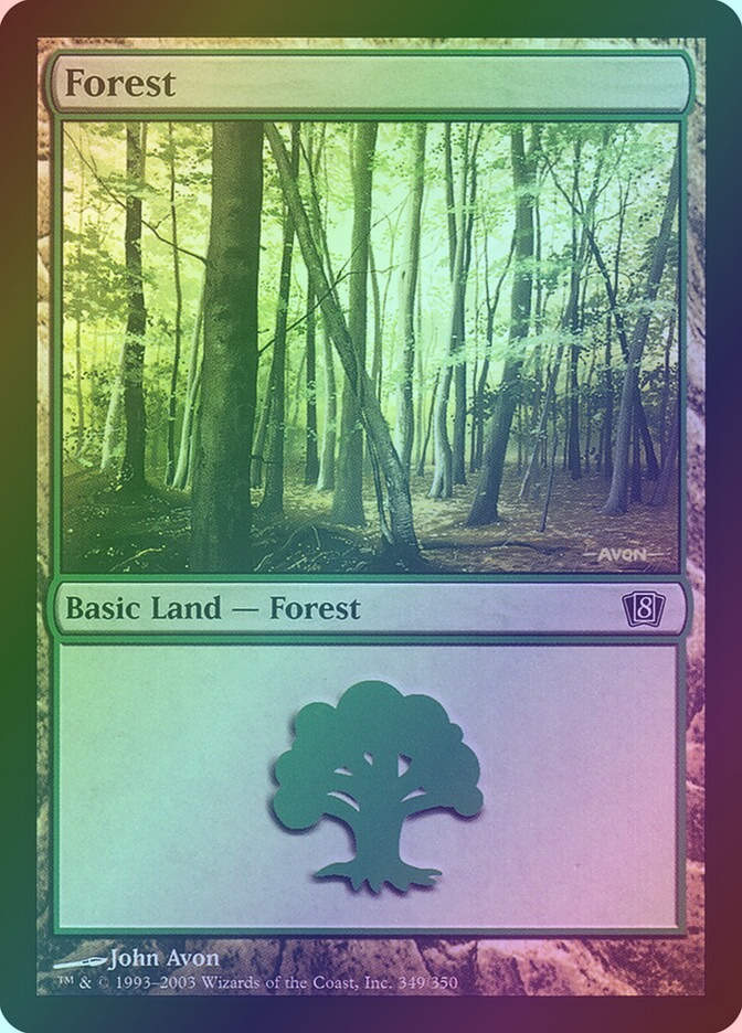 Forest (8ED) (349★) / Foil