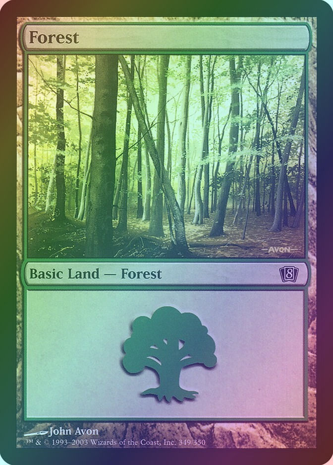 Forest (8ED) (349★) / Foil