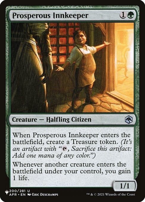 Prosperous Innkeeper (PLST) (AFR-200)
