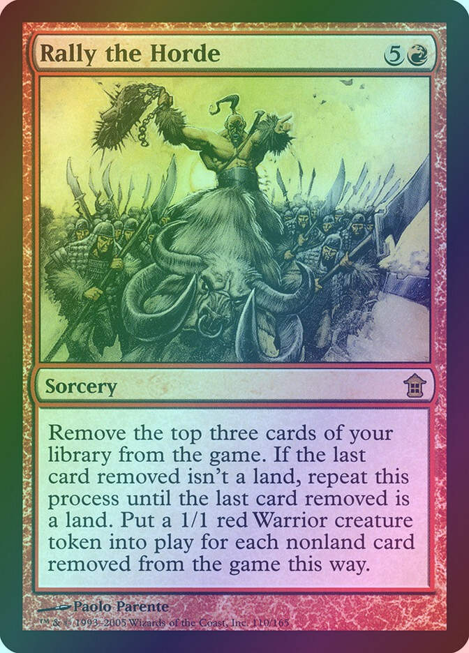 Rally the Horde (SOK) (110) / Foil