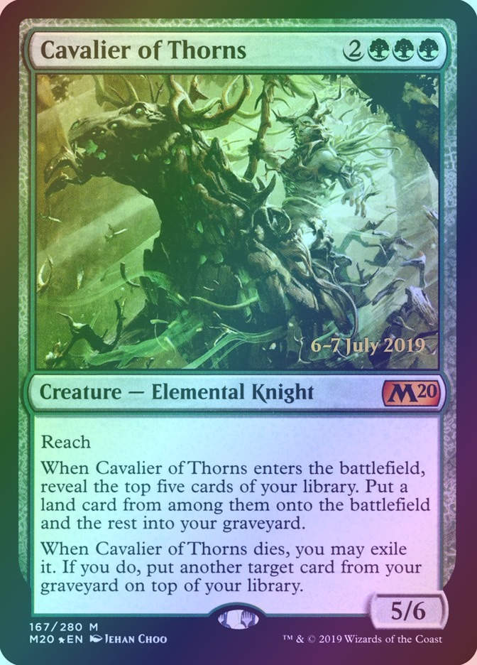 Cavalier of Thorns (PM20) (167s) / Foil