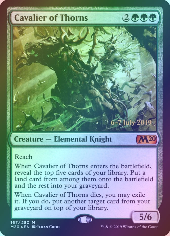 Cavalier of Thorns (PM20) (167s) / Foil