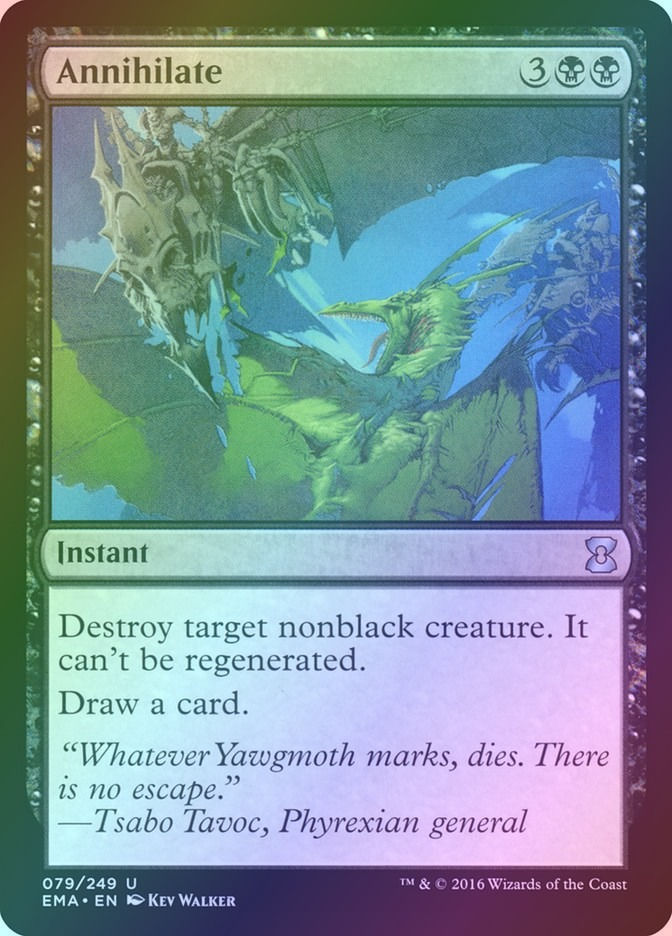 Annihilate (EMA) (79) / Foil