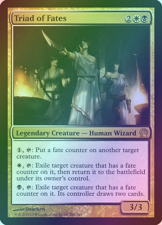 Triad of Fates (THS) (206) / Foil