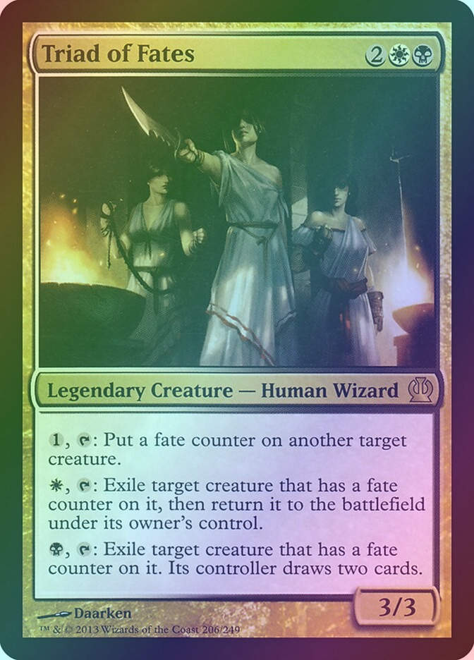 Triad of Fates (THS) (206) / Foil