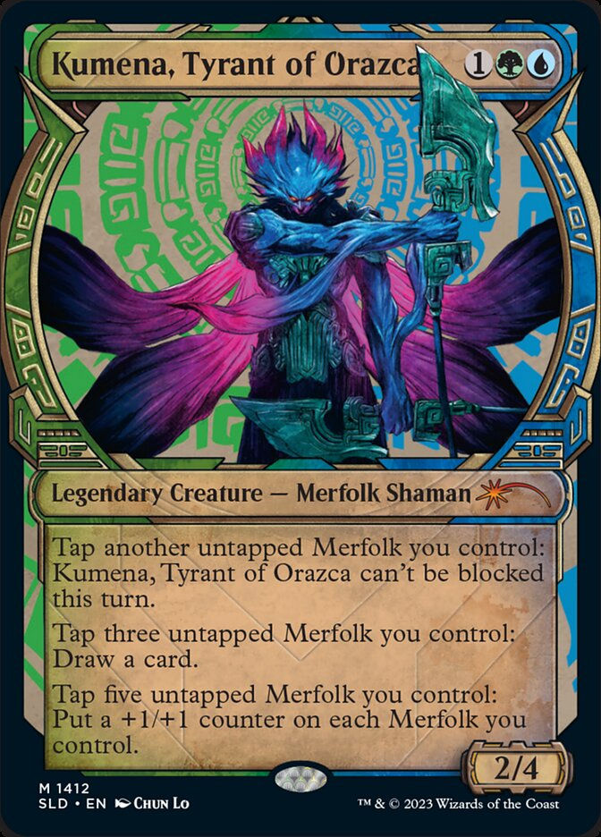 Kumena, Tyrant of Orazca (SLD) (1412) / Showcase