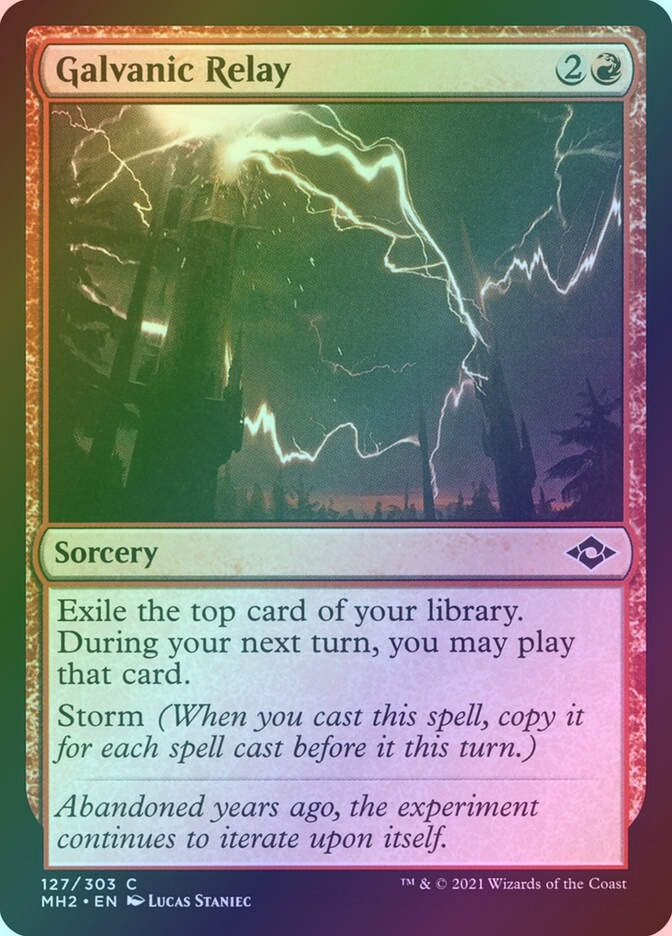 Galvanic Relay (MH2) (127) / Foil