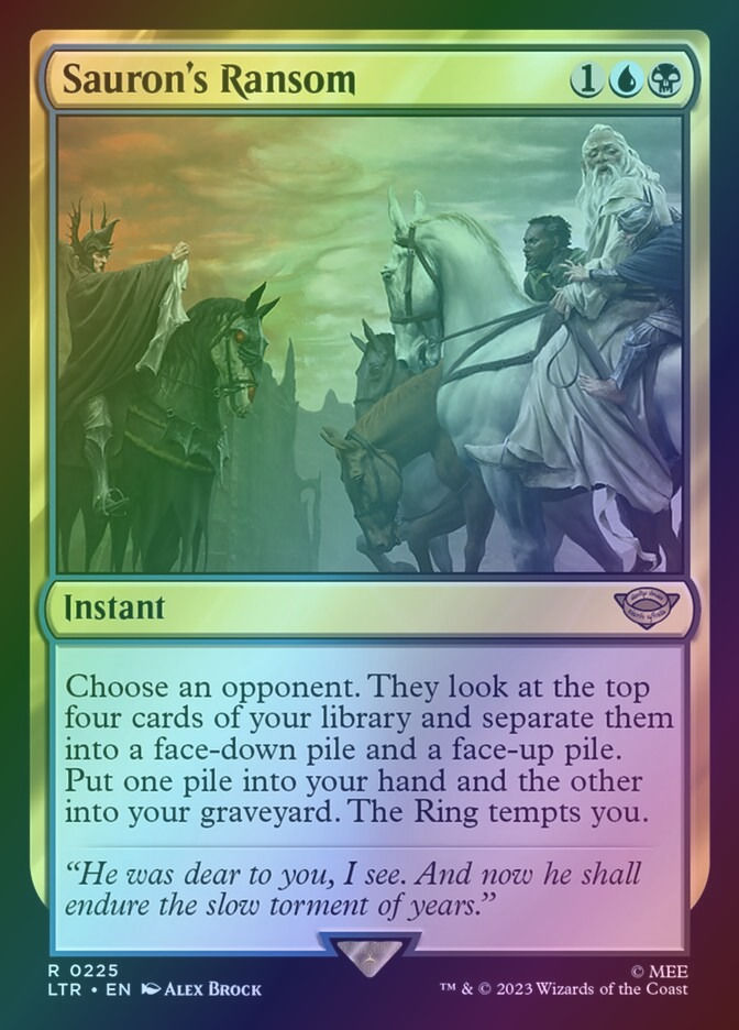 Sauron's Ransom (LTR) (225) / Foil