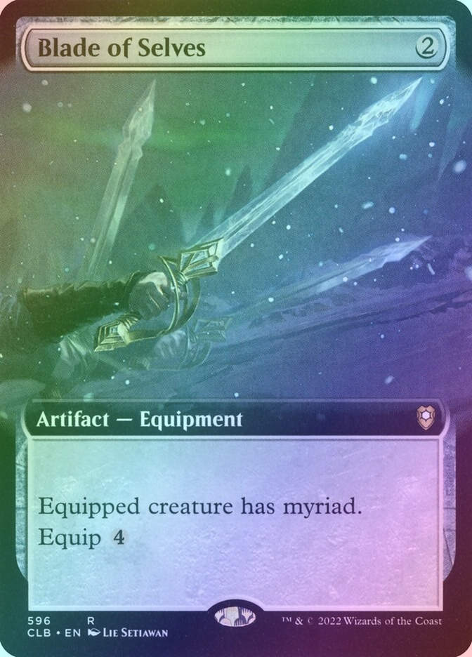 Blade of Selves (CLB) (596) / Extended Art / Foil