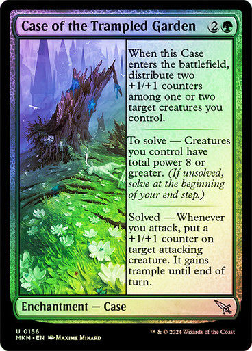 Case of the Trampled Garden (mkm) (156) / Foil
