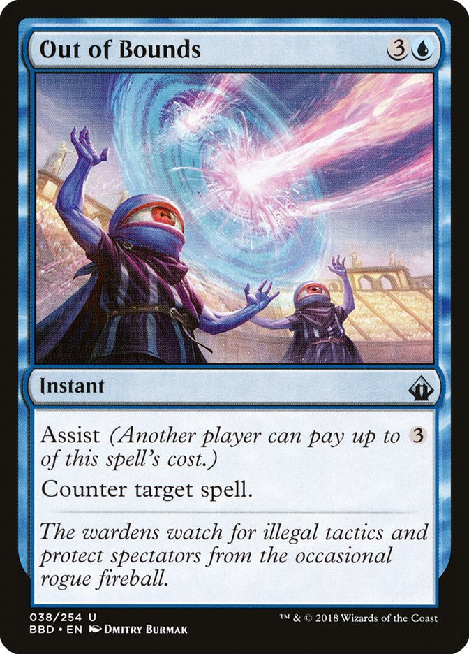 Out of Bounds (BBD) (38) / Foil