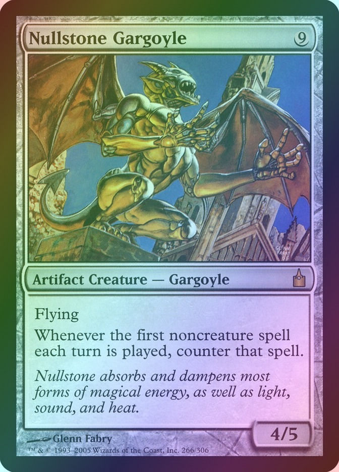 Nullstone Gargoyle (RAV) (266) / Foil