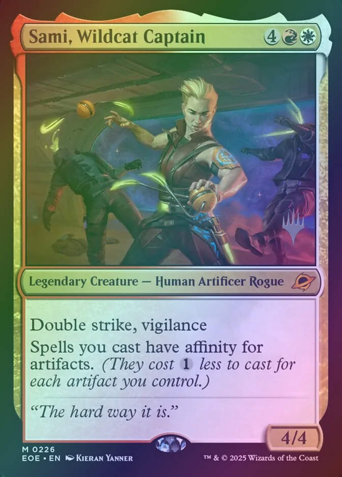 Sami, Wildcat Captain (PEOE) (226p) / Foil