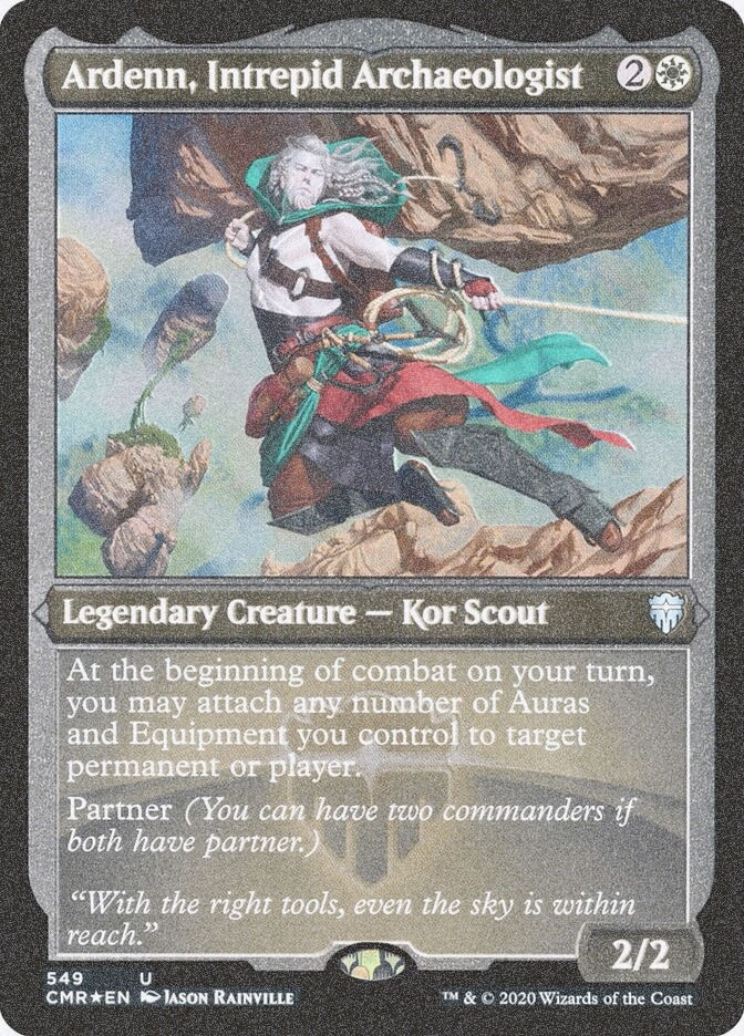 Ardenn, Intrepid Archaeologist (CMR) (549) / Foil Etched