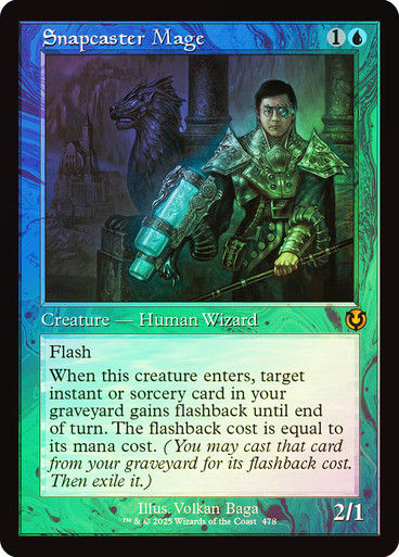 Snapcaster Mage (INR) (478) / Foil Retro