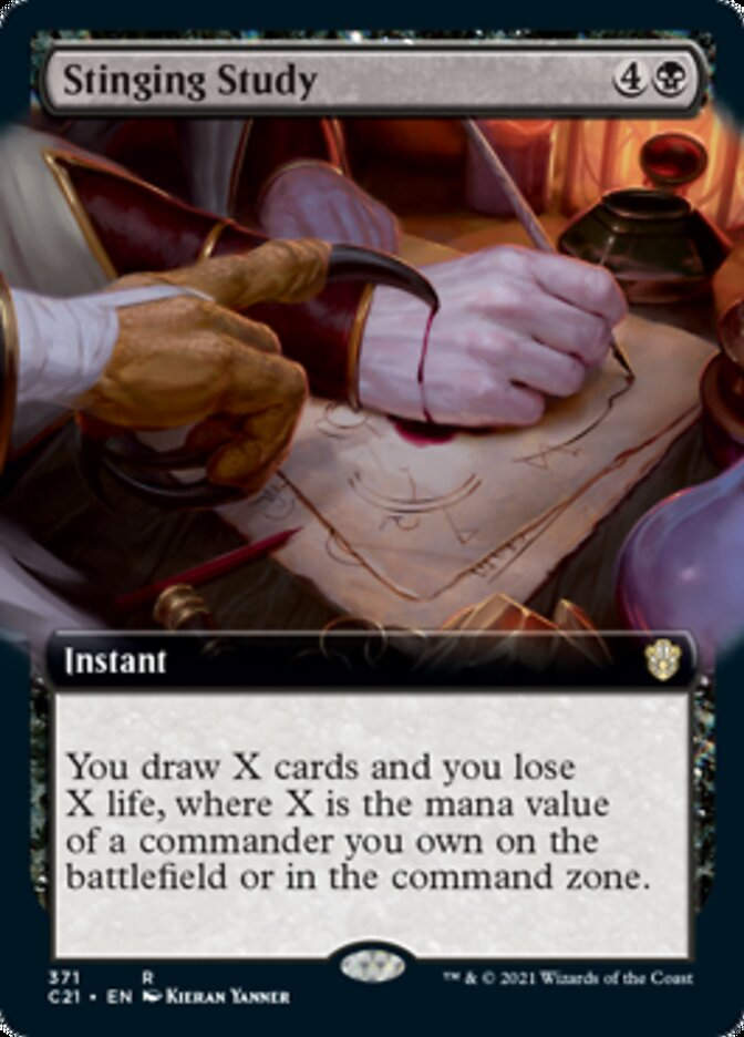 Stinging Study (C21) / Extended Art