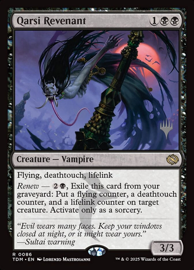 Qarsi Revenant (PTDM) (86p)