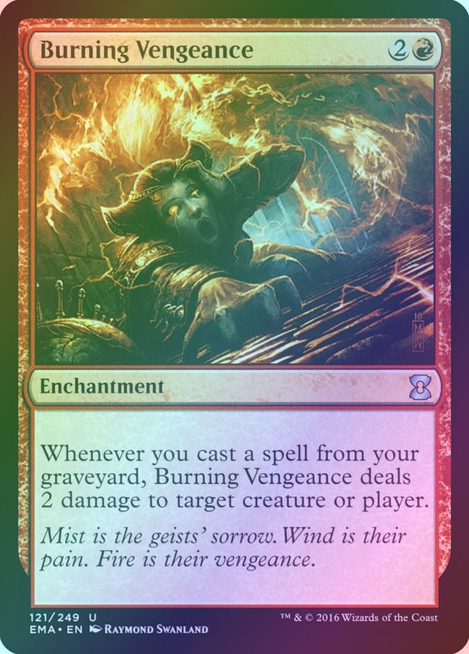 Burning Vengeance (EMA) (121) / Foil