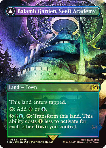 Balamb Garden, SeeD Academy // (FIN) (354) / Borderless / Foil