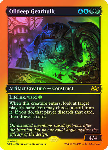 Oildeep Gearhulk (DFT) (487)  / First Place Foil