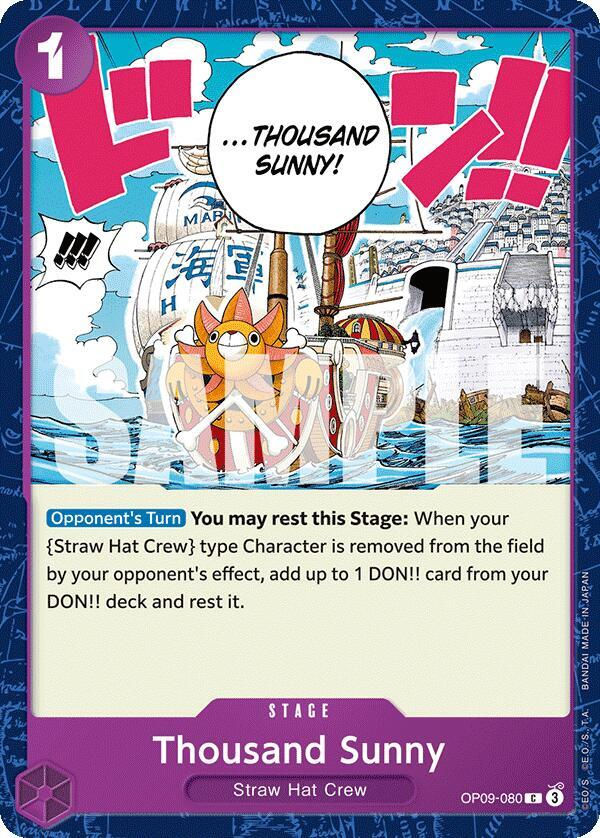 Thousand Sunny (OP09-080)