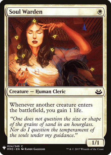 Soul Warden (PLST) (MM3-24)