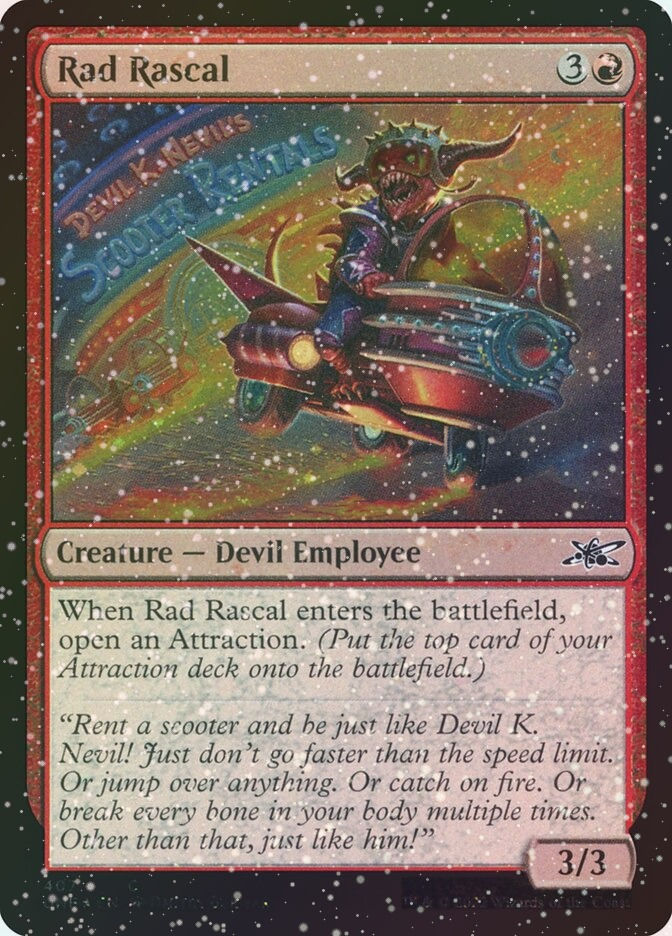 Rad Rascal (UNF) (407) / Galaxy Foil