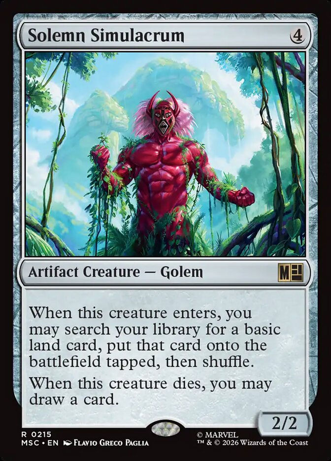 Solemn Simulacrum (MSC) (215)