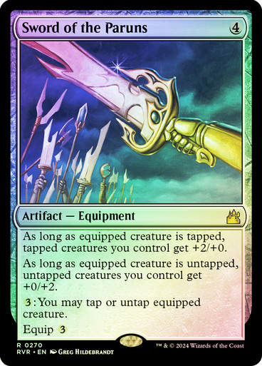 Sword of the Paruns (rvr) (270) / Foil