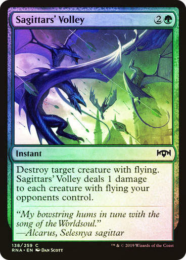 Sagittars' Volley (RNA) (138) / Foil