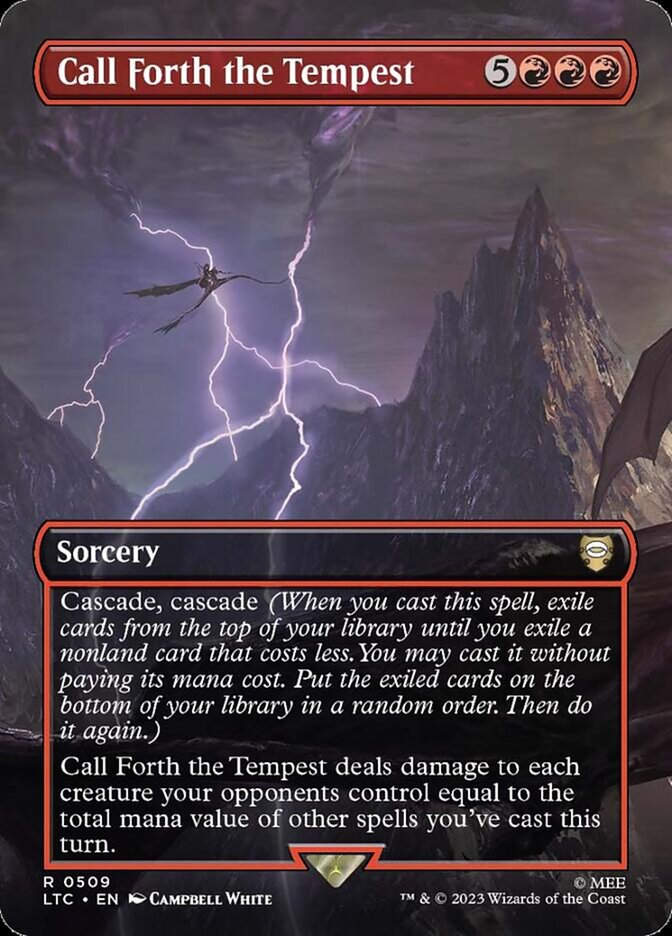 Call Forth the Tempest (LTC) (509) / Borderless