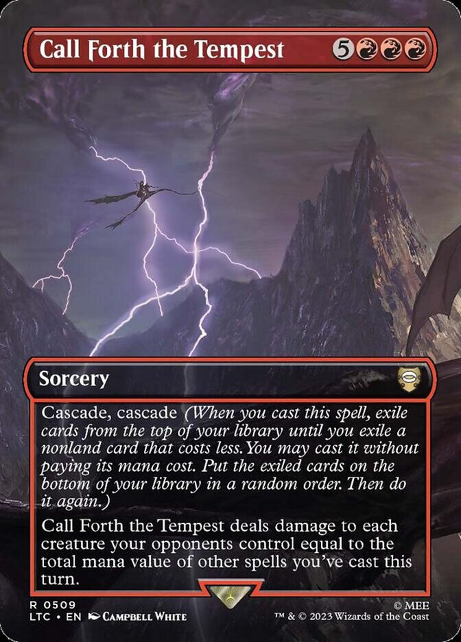 Call Forth the Tempest (LTC) (509) / Borderless