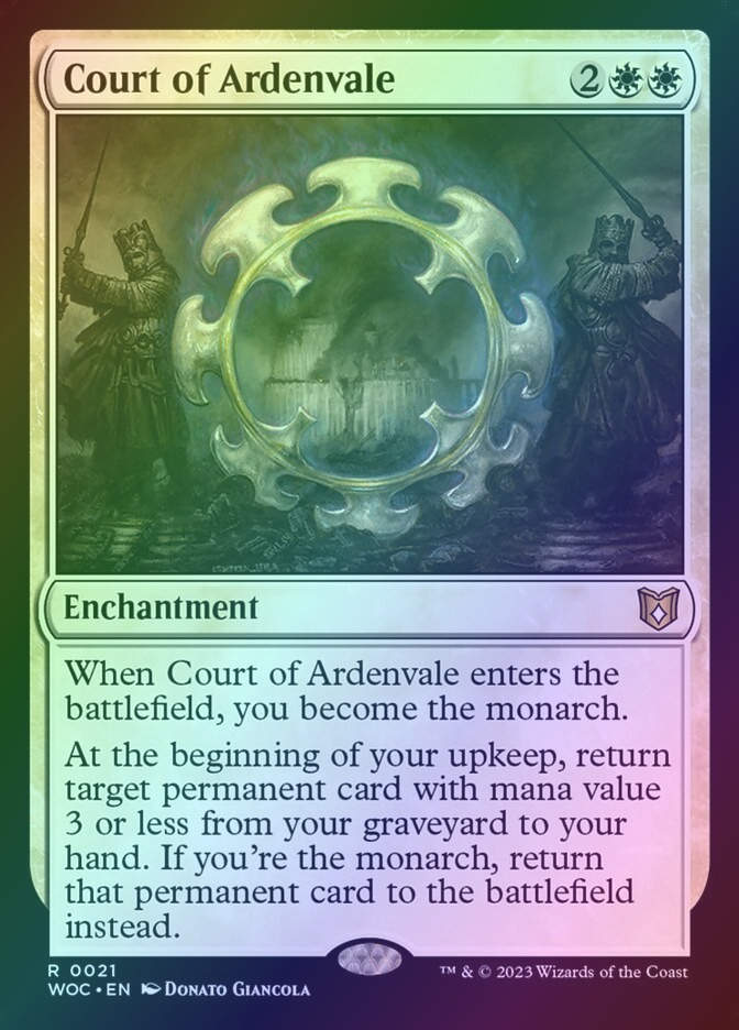 Court of Ardenvale (WOC) (21) / Foil