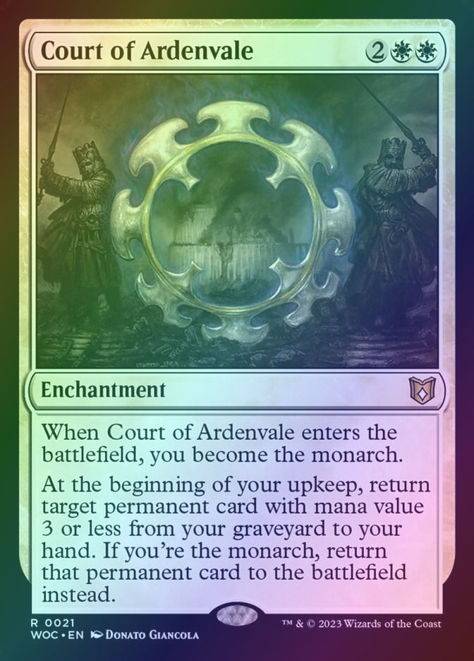 Court of Ardenvale (WOC) (21) / Foil