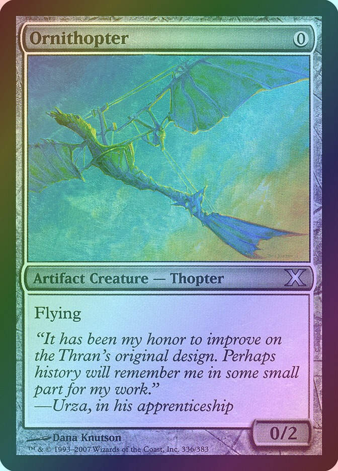 Ornithopter (10E) (336★) / Foil