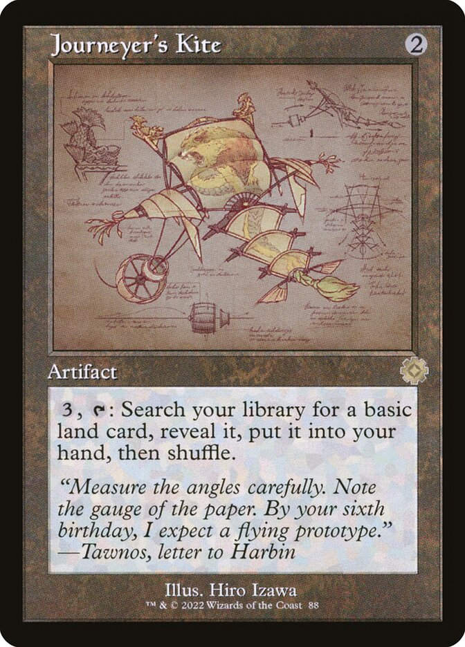 Journeyer's Kite (BRR) (88) / Schematic