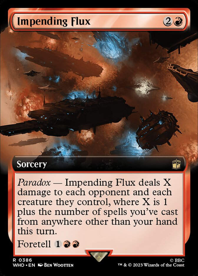 Impending Flux (WHO) (386) / Extended Art